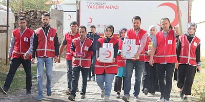 AĞRI KIZILAY ŞÜBESİ HER ALANDA 