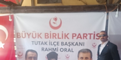                       BBP Abdulbaki yalçın Diyadin ilçe başkanı 