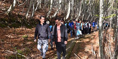 GENÇLER DOĞA İÇİN YÜRÜDÜ