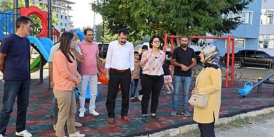 PARK VE BAHÇELERİMİZE ÖZEN, GELECEĞİMİZE YATIRIM